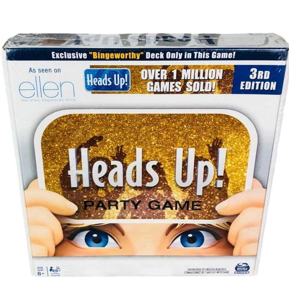 Heads Up! Party Game 3rd Edition As Seen on the Ellen Degeneres